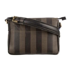 FENDI VINTAGE PEQUIN SHOULDER BAG